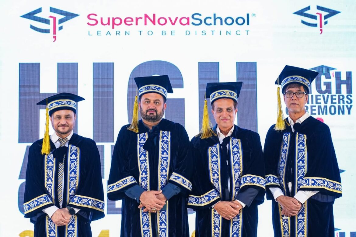 Syed Zeeshan Ali Naqvi Stresses Quality Education and Youth Empowerment at Supernova School High Achievers Ceremony 2025